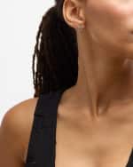 Image 5 of 5: Messika Move Uno 18K White Gold Diamond Stud Earrings