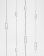 Image 2 of 4: Messika Move Uno 18K White Gold Long Diamond Necklace