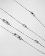 Image 4 of 4: Messika Move Uno 18K White Gold Long Diamond Necklace