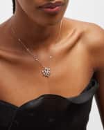 Image 2 of 5: Messika Desert Bloom 18K White Gold Necklace