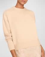 Image 1 of 3: Brochu Walker Pele Crewneck Saddle-Sleeve Knit Sweater