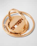 Image 3 of 5: Messika Lucky Move 18K Rose Gold 3-Diamond Ring