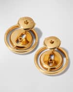 Image 3 of 4: Messika Lucky Move 18K Yellow Gold Diamond Stud Earrings