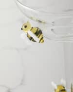 Image 2 of 3: Neiman Marcus Bee Cocktail Glasses, Set of 2
