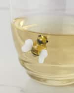 Image 3 of 4: Neiman Marcus Bee Stemless Wine Glasses, Set of 2