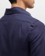 Image 5 of 5: Ralph Lauren Purple Label Men's Linen Shirt