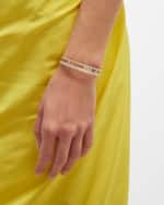 Image 2 of 5: Messika Move Romane 18K Yellow Gold Diamond Pave Bracelet