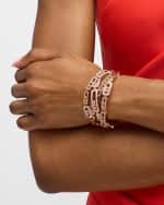 Image 2 of 5: Messika Move Infini 18K Rose Gold Diamond Cuff