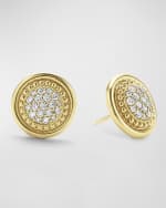 Image 1 of 3: LAGOS Covet 18K Gold Diamond Stud Earrings
