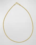 Image 1 of 4: LAGOS 3mm 18K Gold Caviar Rope Necklace, 16"L