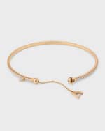 Image 3 of 5: Messika Skinny 18K Rose Gold Diamond Tennis Bracelet