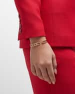 Image 2 of 5: Messika Move Uno 18K Yellow Gold Pave Diamond Bangle Bracelet