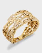 Image 4 of 5: Messika Move Infini 18K Yellow Gold Cuff