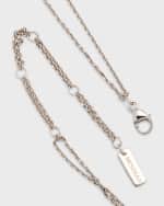 Image 3 of 5: Messika Move Diamond 18K White Gold Long Necklace