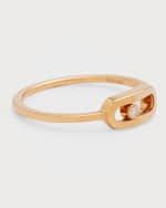 Image 3 of 5: Messika Move Uno 18K Pink Gold 1-Diamond Ring