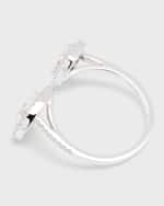 Image 3 of 5: Messika My Twin 18K White Gold Toi & Moi Ring