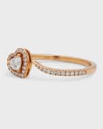 Image 3 of 4: Messika Joy 18k Rose Gold Diamond Ring