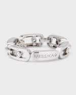 Image 3 of 5: Messika Move Uno 18K White Gold Link Ring
