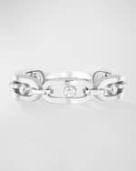 Image 1 of 5: Messika Move Uno 18K White Gold Link Ring