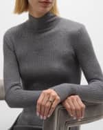 Image 5 of 5: Messika Move Uno 18K White Gold Link Ring