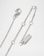 Image 3 of 4: Messika Move Diamond 18K White Gold Pave Necklace