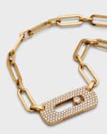 Image 4 of 5: Messika My Move 18K Yellow Gold Diamond Necklace
