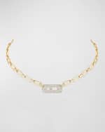 Image 1 of 5: Messika My Move 18K Yellow Gold Diamond Necklace