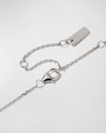 Image 3 of 4: Messika Move Uno 18K White Gold Diamond Pave Necklace