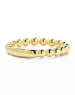 Image 4 of 5: LAGOS 18K Gold Stacking Ring, Size 7