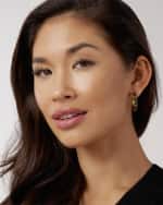 Image 2 of 3: LAGOS 21mm Black Caviar & 18K Gold Hoop Earrings