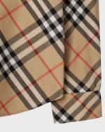 Image 5 of 5: Burberry Men's Daniel Check Sport Shirt