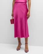 Image 2 of 6: Sablyn Miranda Silk Midi Skirt