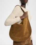 Image 2 of 6: Isabel Marant Oskan Braided Leather Hobo Bag