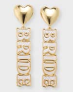 Image 1 of 5: BaubleBar Dressed in White Earrings