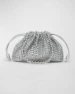 Image 1 of 6: Loewe Flamenco Fringe Metallic Shoulder Bag