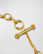 Image 3 of 4: Elizabeth Locke 19k Diamond Celtic Link Necklace