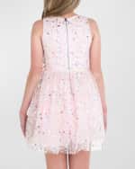 Image 6 of 6: Zoe Girl's Talia 3D Sequined Ballet Dress, Size 7-16