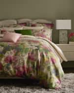 Image 2 of 3: Designers Guild Thelma's Garden Fuchsia King Duvet Cover