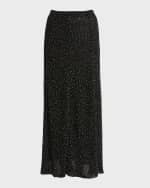 Image 1 of 6: Gabriela Hearst Floris Sequined Maxi Skirt