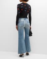 Image 3 of 6: MOTHER Lil' Hustler Roller Fray Jeans