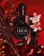 Image 4 of 5: Yves Saint Laurent Beaute Black Opium Eau De Parfum Over Red, 1.6 oz.
