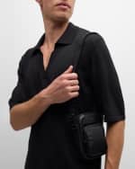 Image 3 of 6: Saint Laurent Men's City Mini Crossbody Bag in Nylon