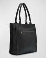 Image 4 of 6: Saint Laurent Men's Tote Bag in Leather