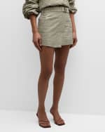 Image 2 of 6: Rails Deanna Mini Check Belted Mini Skirt