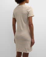 Image 4 of 6: Rails Edie Striped Wrap Mini Dress