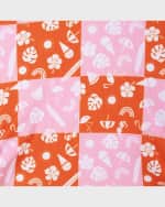 Image 5 of 5: Andy & Evan Girl's Two-Piece Rashguard Set, Size 2T-6X