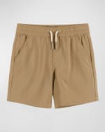 Image 1 of 2: Andy & Evan Boy's Solid Hybrid Shorts, Size 2T-8