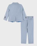 Image 2 of 4: Andy & Evan Boy's Two-Piece Suit Set, Size 2T-8