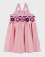 Image 3 of 4: Andy & Evan Girl's Dress W/ Crotchet Bodice, Size 2T-6X
