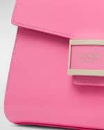 Image 3 of 4: kate spade new york katy small shiny leather top-handle bag